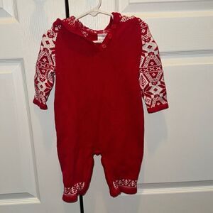 HANNA ANDERSSON Knit Romper with Hood